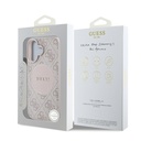 Apple iPhone 16 Uyumlu Kılıf Guess Orjinal Lisanslı Magsafe Şarj Özellikli Yazı Logolu Circle Classic Kapak - 7