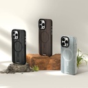 Apple iPhone 14 Pro Uyumlu Kılıf Magsafe Şarj Özellikli Sararmaya Dayanıklı Youngkit Wood Forest Serisi Kapak - 2