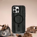 Apple iPhone 14 Pro Uyumlu Kılıf Magsafe Şarj Özellikli Sararmaya Dayanıklı Youngkit Wood Forest Serisi Kapak - 3