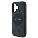 Apple iPhone 16 Uyumlu Kılıf Guess Orjinal Lisanslı Magsafe Şarj Özellikli Yazı Logolu Circle Classic Kapak - 19