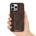 Apple iPhone 14 Pro Uyumlu Kılıf Magsafe Şarj Özellikli Sararmaya Dayanıklı Youngkit Wood Forest Serisi Kapak - 11