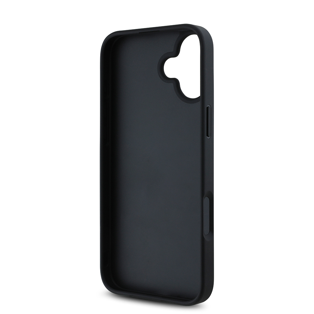 Apple iPhone 16 Uyumlu Kılıf Guess Orjinal Lisanslı Gül Baskılı Büyük Metal Logo Dizaynlı Kapak - 6