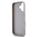 Apple iPhone 16 Uyumlu Kılıf Guess Orjinal Lisanslı Gül Baskılı Büyük Metal Logo Dizaynlı Kapak - 20