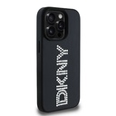 Apple iPhone 14 Pro Max Uyumlu Kılıf DKNY Orjinal Lisanslı Taşlı DKNY Yazılı Metalik Rhinestones PU Deri Kapak - 10