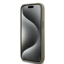 Apple iPhone 14 Uyumlu Kılıf DKNY Orjinal Lisanslı Taşlı DKNY Yazılı Metalik Rhinestones PU Deri Kapak - 11