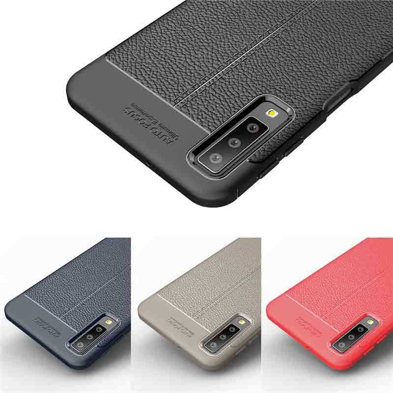 Samsung Galaxy A7 2018 Uyumlu Kılıf Zore Niss Silikon Kapak - 1