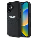 Apple iPhone 16 Uyumlu Kılıf Aston Martin Orjinal Lisanslı Victory Dizayn PU Deri Metal Logolu Kapak - 6