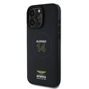 Apple iPhone 16 Pro Max Uyumlu Kılıf Aston Martin Orjinal Lisanslı Magsafe Şarj Özellikli PU Deri Alonso 14 Baskılı Kapak - 1