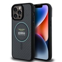 Apple iPhone 14 Pro Max Uyumlu Kılıf Aston Martin Orjinal Lisanslı Magsafe Şarj Özellikli Renkli Halka ve Karbon Fiber Tasarımlı Kapak - 6