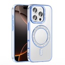 Apple iPhone 16 Pro Uyumlu Kılıf Pırlanta Taş Tasarımlı Magsafe Şarj Özellikli Zore Karetta Silikon Kapak - 9