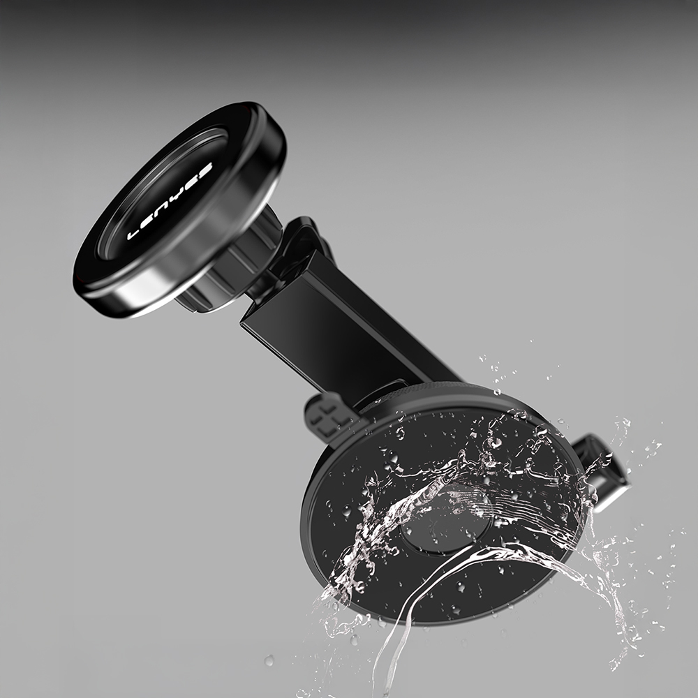 Lenyes CR184 360 Derece Dönebilen Teleskopik Vantuzlu Araç Telefon Tutucu - 6