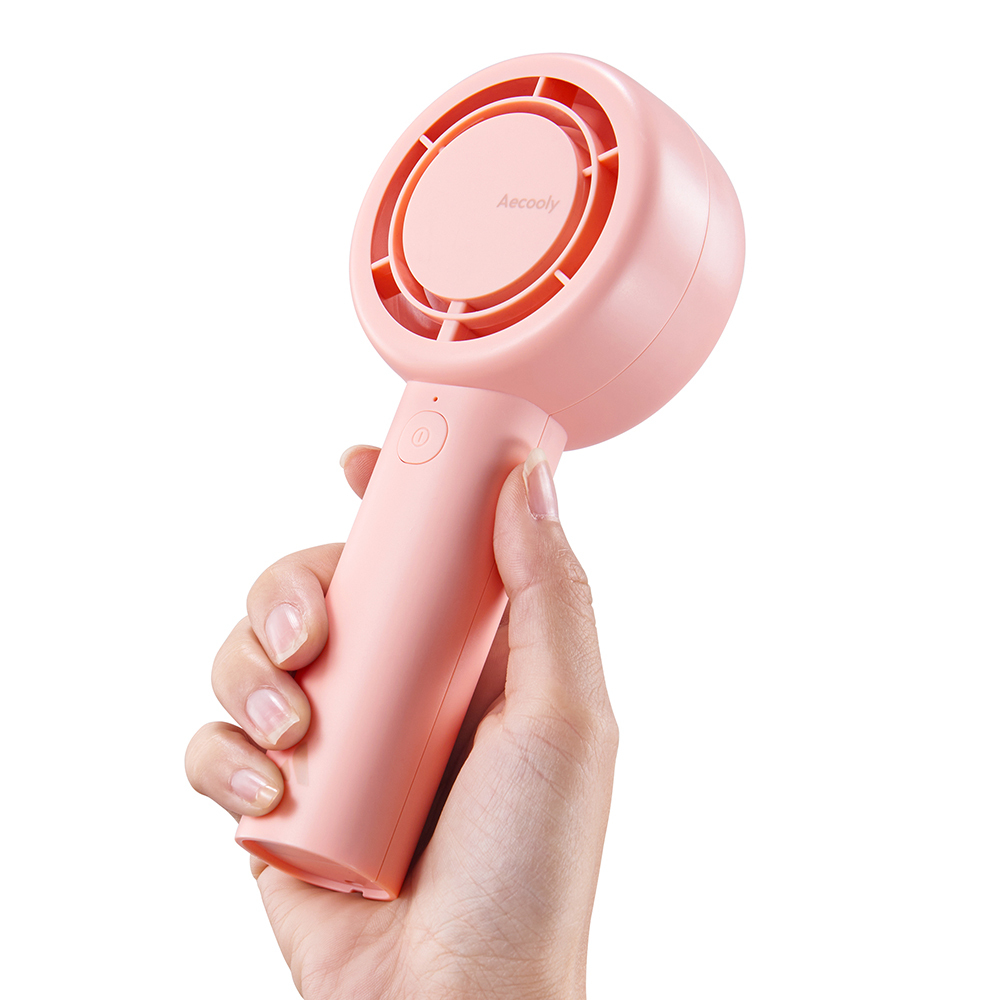 Aecooly PB01 İç Spiralli Çift Halka Hava Akışı Teknolojili 5 Kademeli Portatif Soğutucu El Fanı - 21