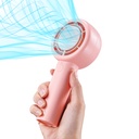 Aecooly PB01 İç Spiralli Çift Halka Hava Akışı Teknolojili 5 Kademeli Portatif Soğutucu El Fanı - 22