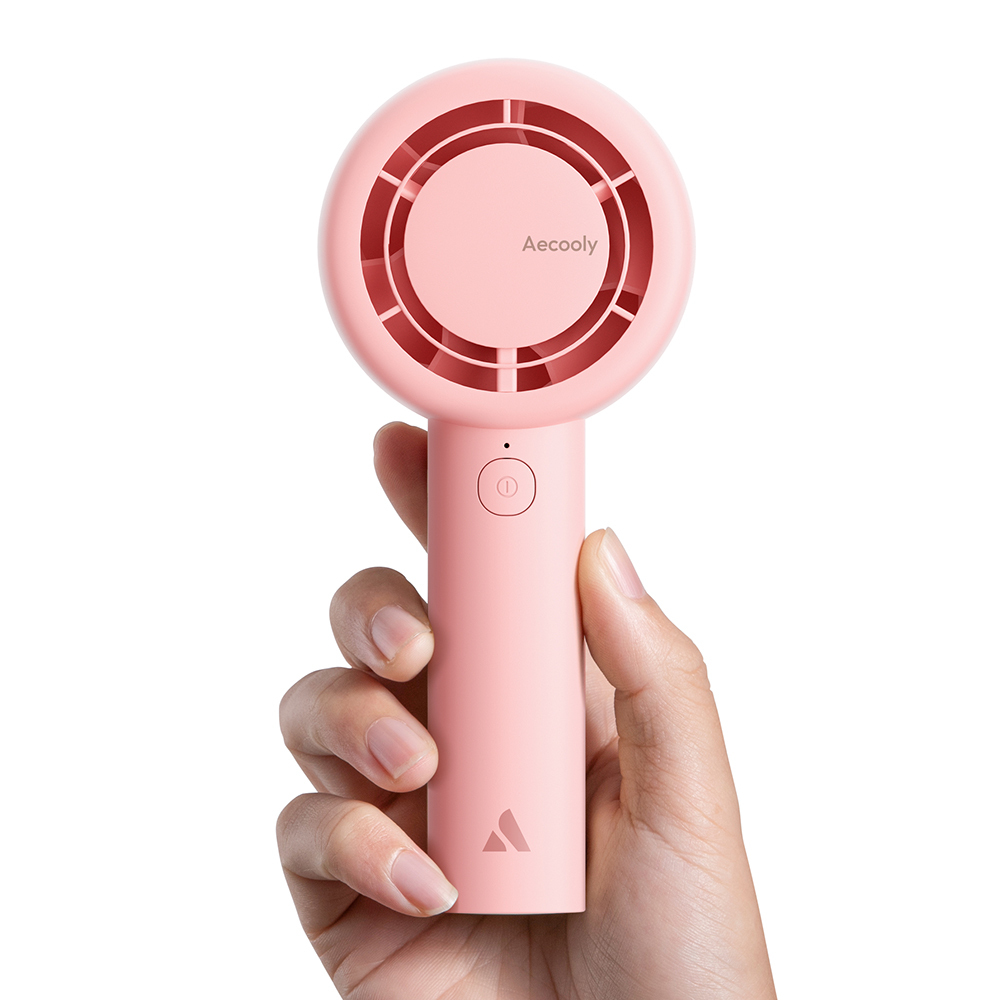 Aecooly PB01 İç Spiralli Çift Halka Hava Akışı Teknolojili 5 Kademeli Portatif Soğutucu El Fanı - 23