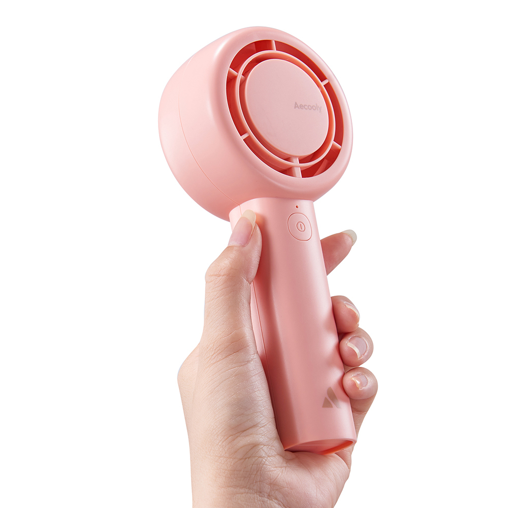 Aecooly PB01 İç Spiralli Çift Halka Hava Akışı Teknolojili 5 Kademeli Portatif Soğutucu El Fanı - 24