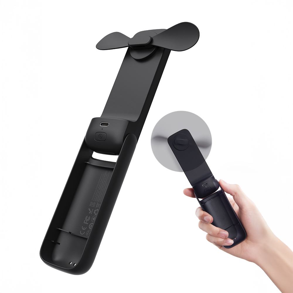 Aecooly PF01 Katlanabilen 3 Kademeli Portatif Soğutucu El Fanı - 9