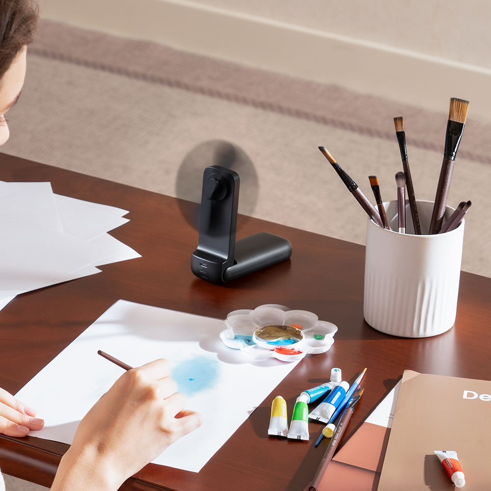 Aecooly PF01 Katlanabilen 3 Kademeli Portatif Soğutucu El Fanı - 12