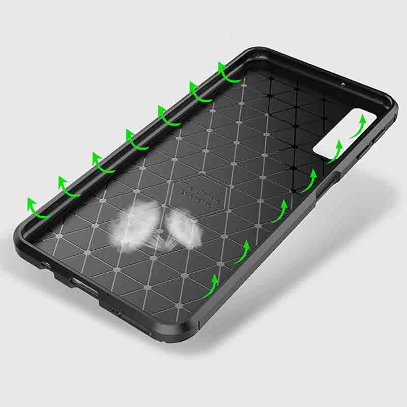 Samsung Galaxy A7 2018 Uyumlu Kılıf Zore Negro Silikon Kapak - 2