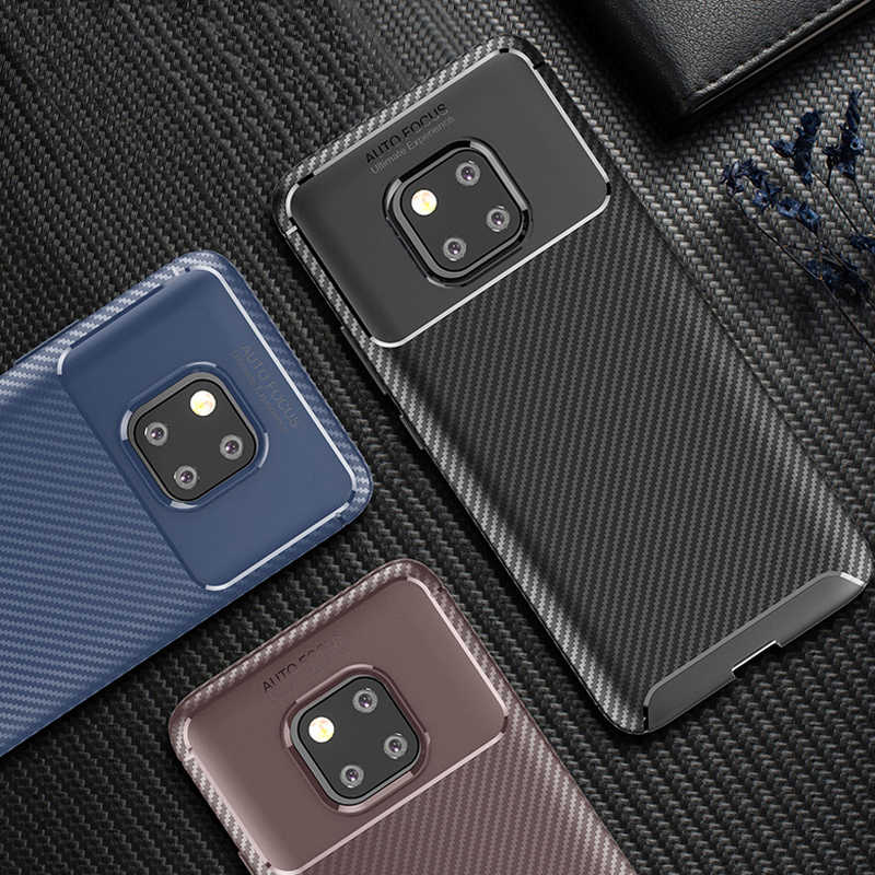Huawei Mate 20 Pro Uyumlu Kılıf Zore Negro Silikon Kapak - 2