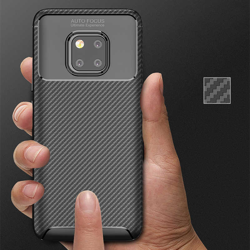 Huawei Mate 20 Pro Uyumlu Kılıf Zore Negro Silikon Kapak - 7