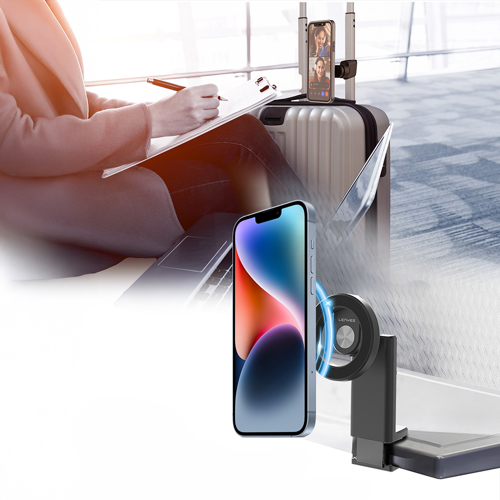 Lenyes CR187 Oynar Başlıklı Magnetik Masa Telefon Tutucu - 5