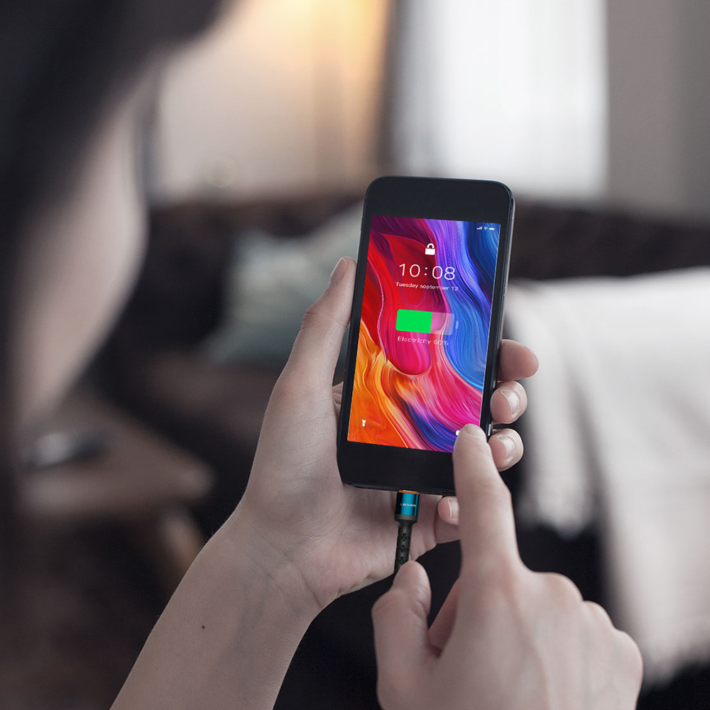 Lenyes LC515 Type-C to Type-C Hızlı Şarj Özellikli Örgülü Data ve Şarj Kablosu 60W 1M - 2