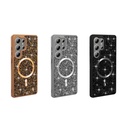 Samsung Galaxy S25 Ultra Uyumlu Kılıf Pırlanta Tasarımlı Magsafe Şarj Özellikli Zore Mozaik Silikon Kapak - 7