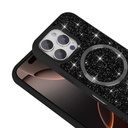 Apple iPhone 16 Pro Max Uyumlu Kılıf Pırlanta Tasarımlı Magsafe Şarj Özellikli Zore Mozaik Silikon Kapak - 4