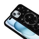 Apple iPhone 15 Plus Uyumlu Kılıf Pırlanta Tasarımlı Magsafe Şarj Özellikli Zore Mozaik Silikon Kapak - 4