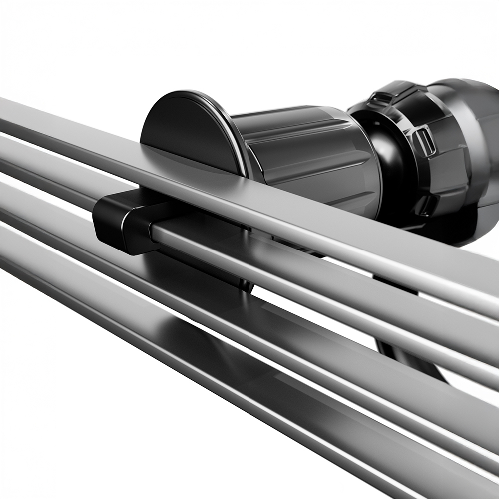 Lenyes CR183 Magsafe Magnetik Özellikli 360 Derece Dönebilen Havalandırma Tasarım Araç Telefon Tutucu - 5