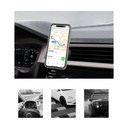 Lenyes CR183 Magsafe Magnetik Özellikli 360 Derece Dönebilen Havalandırma Tasarım Araç Telefon Tutucu - 6