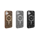 Apple iPhone 16 Uyumlu Kılıf Pırlanta Tasarımlı Magsafe Şarj Özellikli Zore Mozaik Silikon Kapak - 7