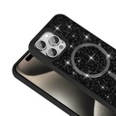 Apple iPhone 15 Pro Uyumlu Kılıf Pırlanta Tasarımlı Magsafe Şarj Özellikli Zore Mozaik Silikon Kapak - 4