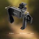 Lenyes CR182 360 Derece Ayarlanabilir Çift Kilitli Bisiklet ve Motosiklet Telefon Tutucu - 4