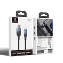 Lenyes LC514 USB-A to Lightning Hızlı Şarj Özellikli Örgülü Data ve Şarj Kablosu 15W 1M - 2