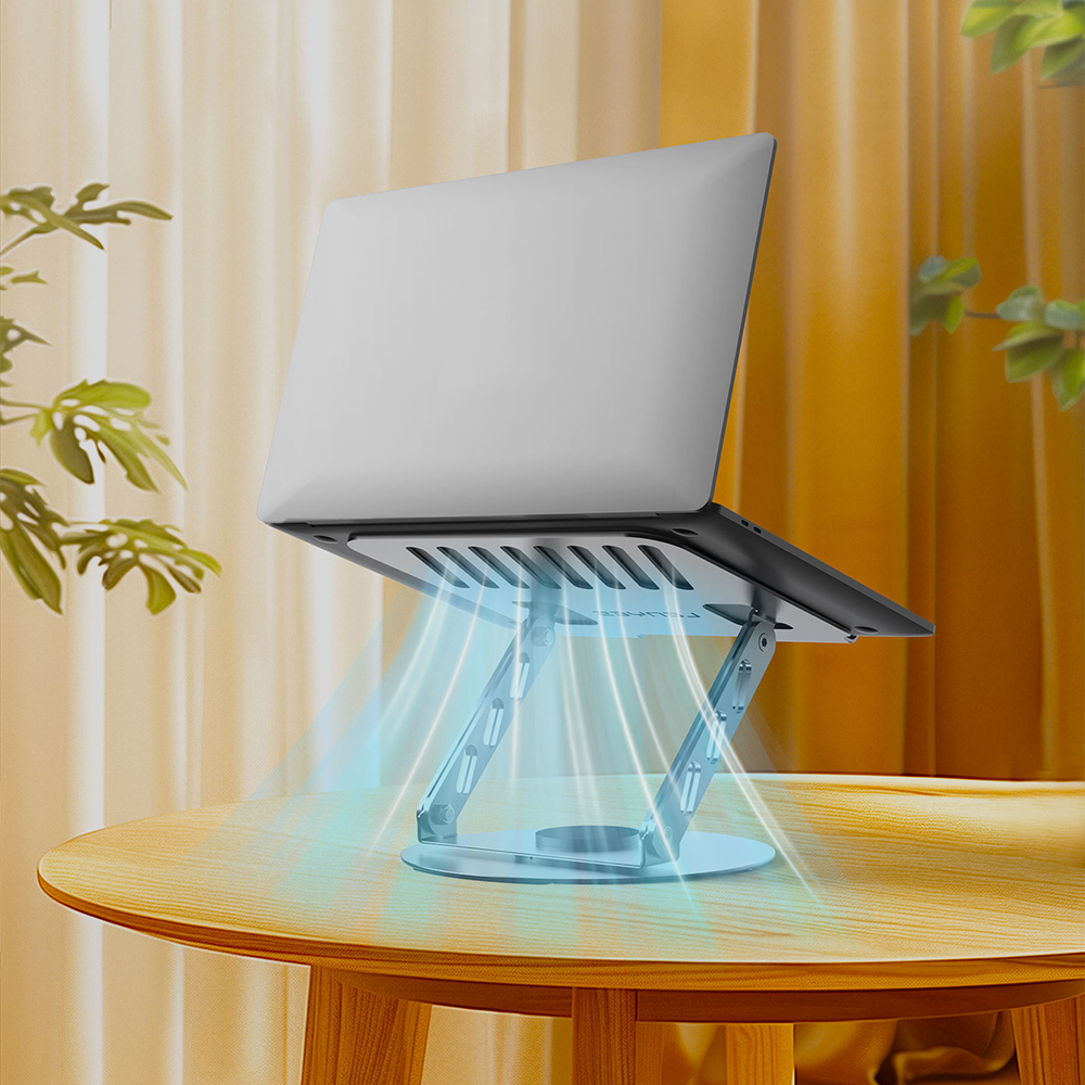 Lenyes CR190 360 Derece Dönebilen Katlanabilir Laptop Standı - 3