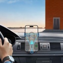 Lenyes CR181 360 Derece Dönebilen Havalandırma Tasarımlı Araç Telefon Tutucu - 5