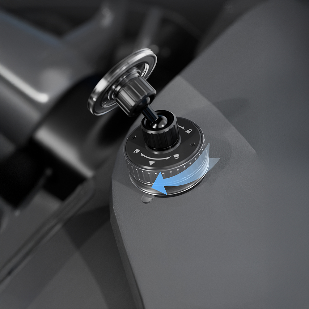 Lenyes CR192 Vakum Özellikli 360 Derece Dönebilen Magnetik Telefon Tutucu - 2