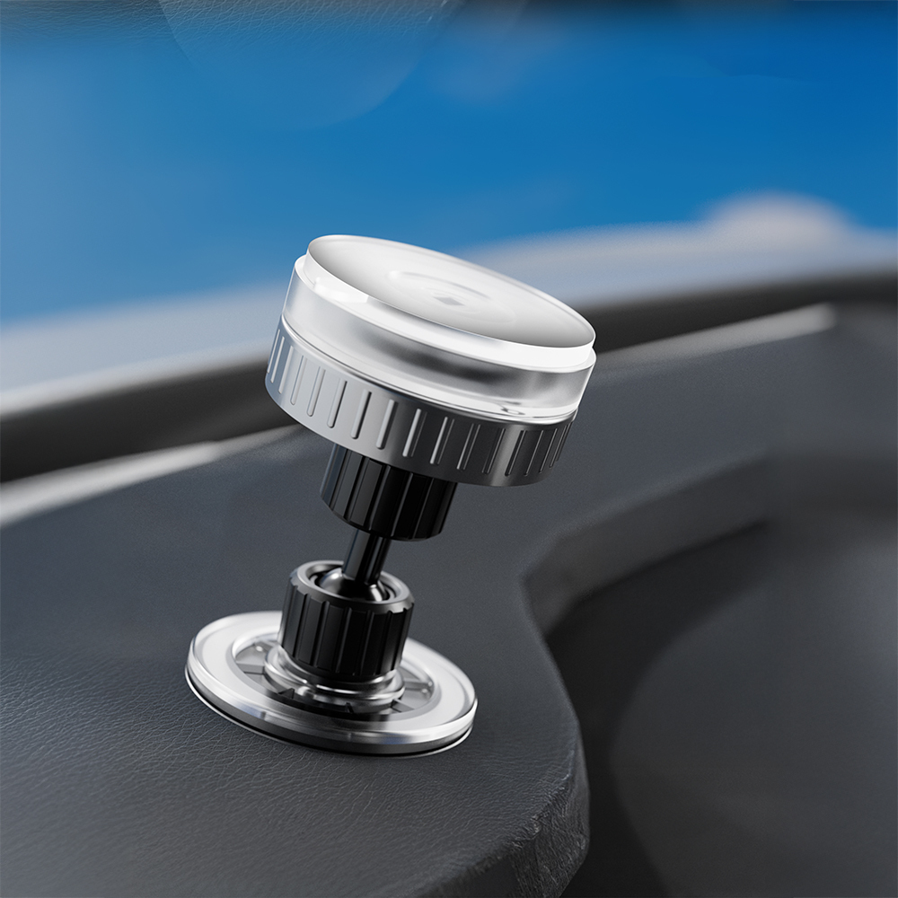 Lenyes CR192 Vakum Özellikli 360 Derece Dönebilen Magnetik Telefon Tutucu - 4