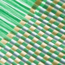 Apple iPhone 15 Pro Max Uyumlu Kılıf Magsafe Şarj Özellikli Aramid Fiber Pitaka Ultra-Slim Classic Serisi Forest Green Kapak - 6