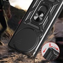 Xiaomi Redmi Note 14 Pro Plus Uyumlu Kılıf Magnetik Standlı Kamera Korumalı Zore Sürgülü Vega Kapak