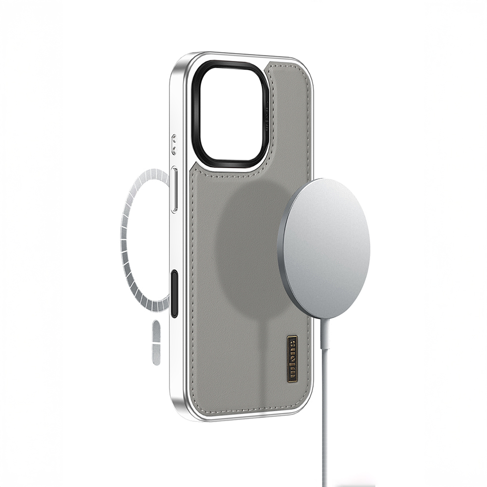 Apple iPhone 16 Pro Uyumlu Kılıf Magsafe Şarj Özellikli Standlı Leto Kapak - 2