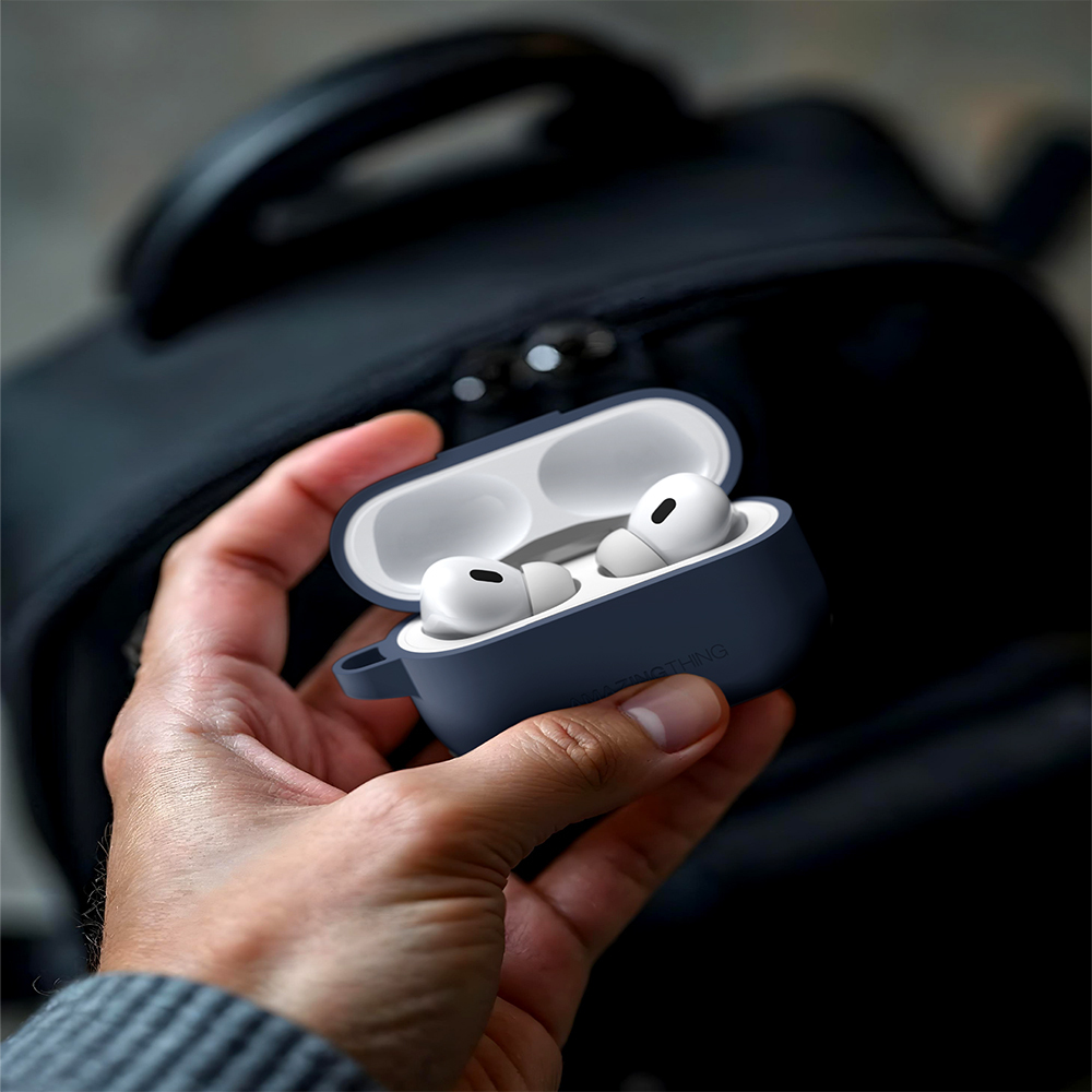 Apple Airpods Pro 2 Uyumlu Amazingthing Airbag Köşe Tasarımlı Omni Serisi Silikon Kapak - 14