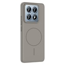 Xiaomi 14T Pro Uyumlu Kılıf M-safe Şarj Özellikli Zore Ruby Sert Kapak - 5