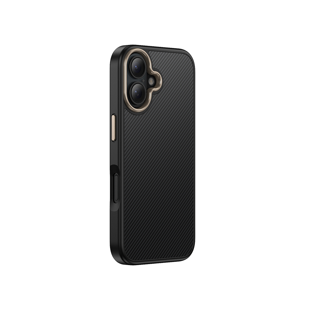 Apple iPhone 16 Plus Uyumlu Kılıf M-safe Şarj Özellikli Karbon Fiber Görünümlü Zore Antina Kapak - 4