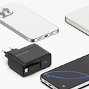 Recci RC102E GaN Teknolojili Hızlı Şarj Başlığı USB-A to Type-C PD 40W Type-C Kablolu Şarj Seti - 4