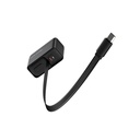 Recci RC102E GaN Teknolojili Hızlı Şarj Başlığı USB-A to Type-C PD 40W Type-C Kablolu Şarj Seti - 8