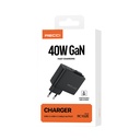 Recci RC102E GaN Teknolojili Hızlı Şarj Başlığı USB-A to Type-C PD 40W Type-C Kablolu Şarj Seti - 10