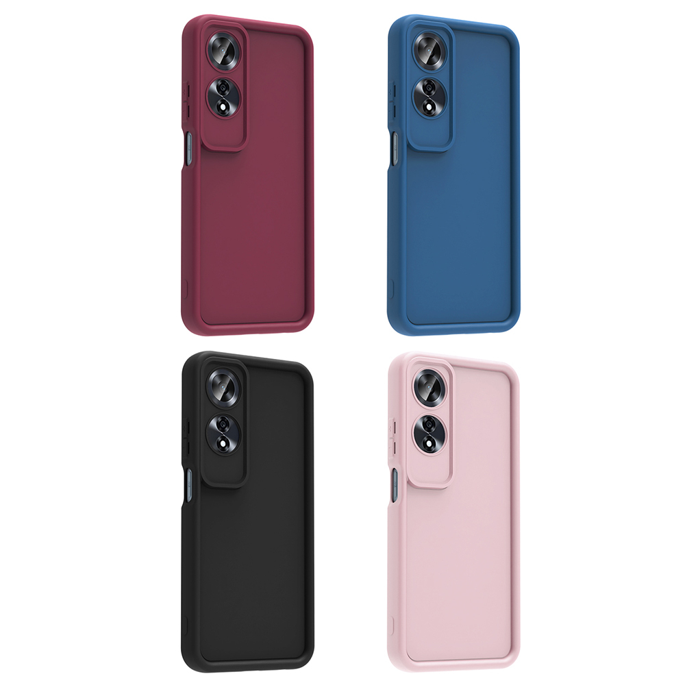 Oppo A60 Uyumlu Kılıf Kamera Korumalı Zore Ananas Kapak - 9