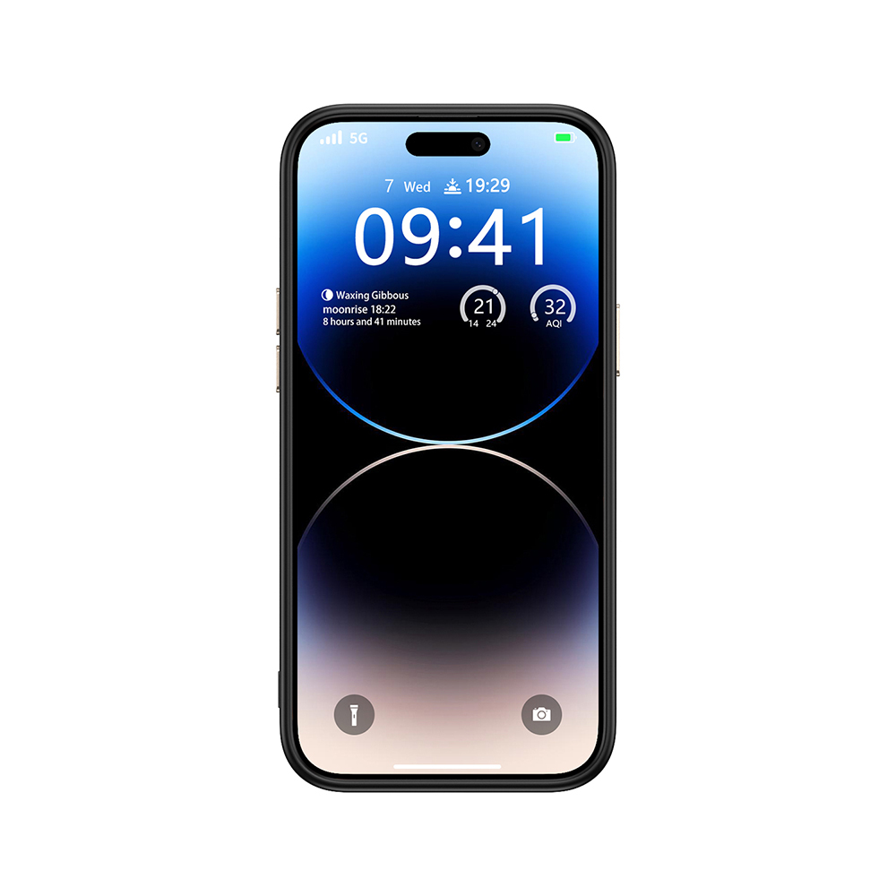 Apple iPhone 14 Pro Max Uyumlu Kılıf M-safe Şarj Özellikli Karbon Fiber Görünümlü Zore Antina Kapak - 16